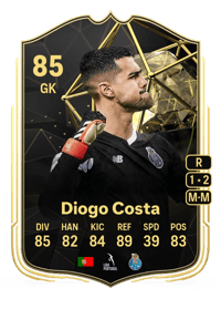 Diogo Costa Team of the Week 85 OVR