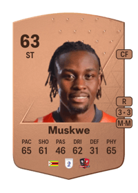 Admiral Muskwe Common 63 OVR