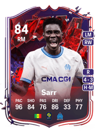 Ismaïla Sarr Trailblazers 84 OVR