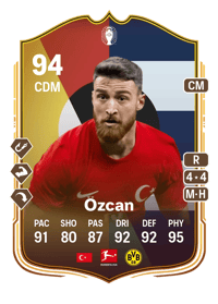 Salih Özcan UEFA EURO Make Your Mark Plus 94 OVR