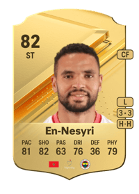 Youssef En-Nesyri Rare 82 OVR