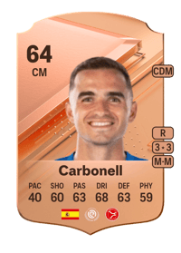 Carbonell Rare 64 OVR