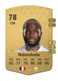 Tanguy Ndombele Common 78 OVR