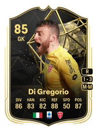 Michele Di Gregorio Team of the Week 85 OVR