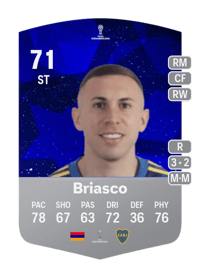 Norberto Briasco CONMEBOL Sudamericana 71 OVR