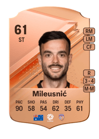 Nikola Mileusnić Rare 61 OVR