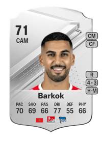 Aymen Barkok Rare 71 OVR