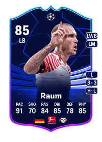 David Raum UEFA EUROPA LEAGUE TEAM OF THE TOURNAMENT 85 OVR