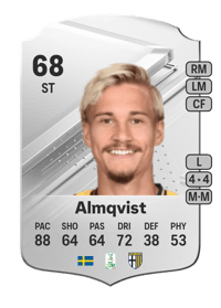 Pontus Almqvist Rare 68 OVR