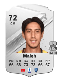 Youssef Maleh Rare 72 OVR