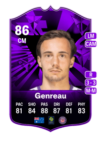 Denis Genreau FC Pro Live 86 OVR