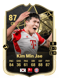 Kim Min Jae Team of the Week 87 OVR