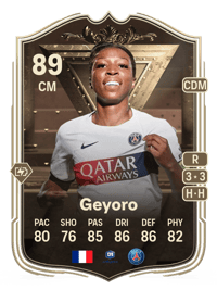 Grace Geyoro Centurions 89 OVR