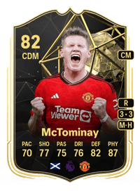 Scott McTominay Team of the Week 82 OVR
