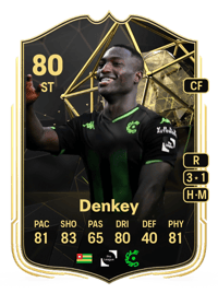 Kévin Denkey Team of the Week 80 OVR