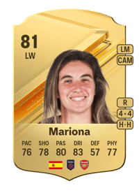 Mariona Rare 81 OVR