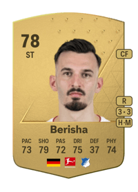 Mergim Berisha Common 78 OVR