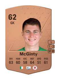Edward McGinty Common 62 OVR