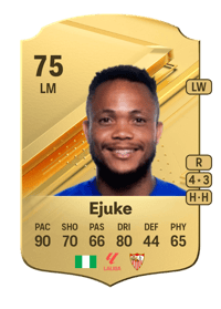 Chidera Ejuke Rare 75 OVR