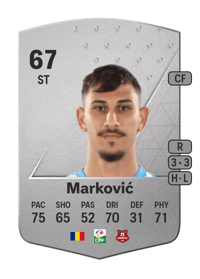 Jovan Marković Common 67 OVR