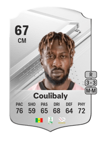 Mamadou Coulibaly Rare 67 OVR