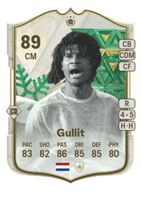 Ruud Gullit Winter Wildcards ICON 89 OVR