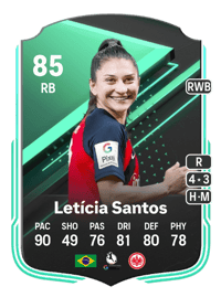 Letícia Santos SQUAD FOUNDATIONS 85 OVR