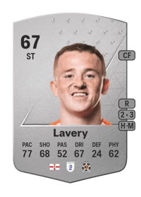 Shayne Lavery Common 67 OVR