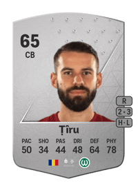 Bogdan Țîru Common 65 OVR