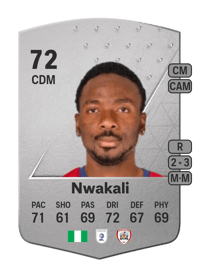 Kelechi Nwakali Common 72 OVR