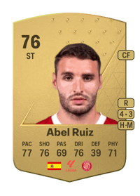 Abel Ruiz Common 76 OVR