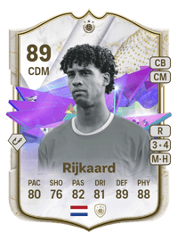 Frank Rijkaard Future Stars ICON 89 OVR