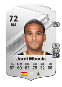 Jordi Mboula Rare 72 OVR