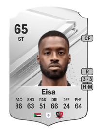 Mo Eisa Rare 65 OVR