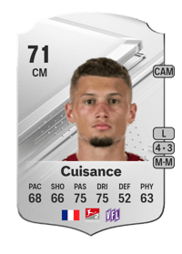 Michaël Cuisance Rare 71 OVR