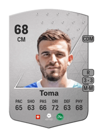 Bastien Toma Common 68 OVR