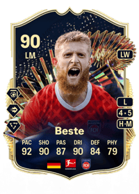 Jan Niklas Beste Team of the Season 90 OVR