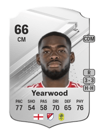 Dru Yearwood Rare 66 OVR