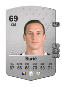 Dario Šarić Common 69 OVR