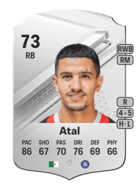 Youcef Atal Rare 73 OVR