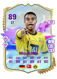 Youssoufa Moukoko Future Stars 89 OVR