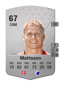 Magnus Mattsson Common 67 OVR