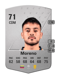 Júnior Moreno Common 71 OVR