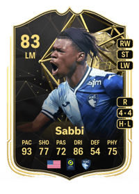 Emmanuel Sabbi Team of the Week 83 OVR