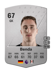 Steven Benda Common 67 OVR