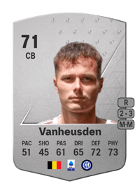 Zinho Vanheusden Common 71 OVR