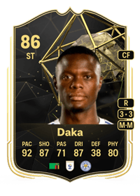 Patson Daka Team of the Week 86 OVR