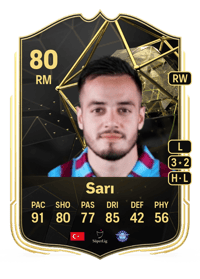 Yusuf Sarı Team of the Week 80 OVR