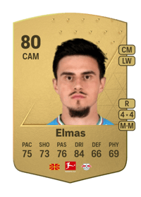 Eljif Elmas Common 80 OVR
