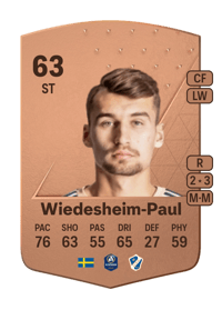 Rasmus Wiedesheim-Paul Common 63 OVR